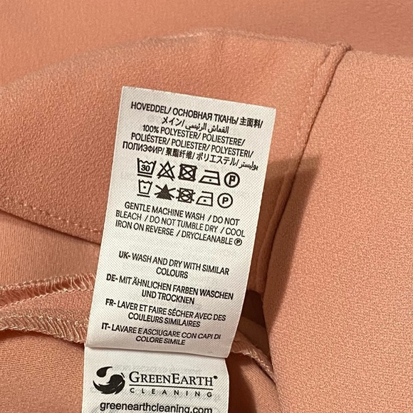 Boden Pants Women’s 4R Rose Pink Girly Femme Wide Leg Crepe High Waist NWT - Picture 9 of 10